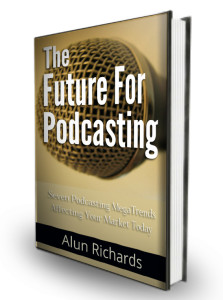 the future for podcasting 3d book cover